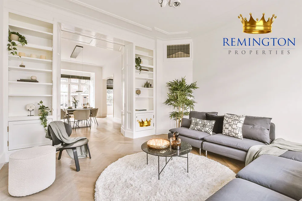 Beautiful Living Room - Remington Properties