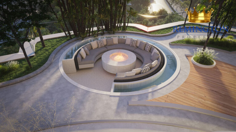 Barari Heights Bonfire Seating
