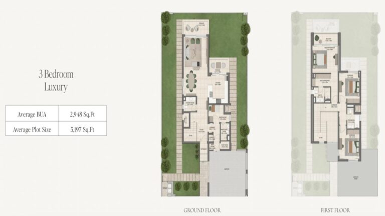 Grand Polo Club & Resort - 3 Bedroom Luxury Floor Plan