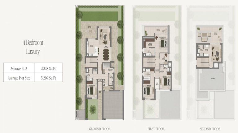 Grand Polo Club & Resort - 4 Bedroom Luxury Floor Plan