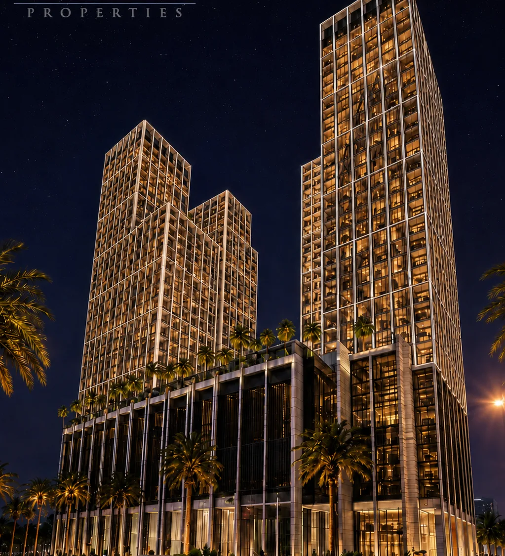 Binghatti Spectre towers in Al Jaddaf
