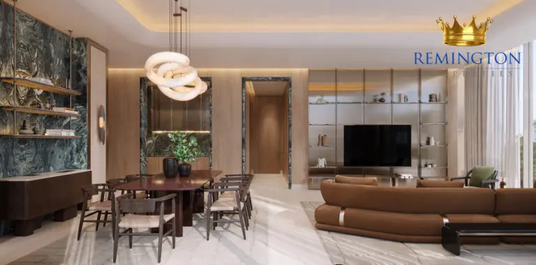 Binghatti Spectre open-plan apartment interior