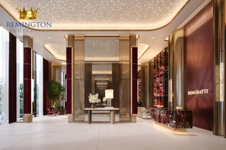 Binghatti Spectre grand lobby interior