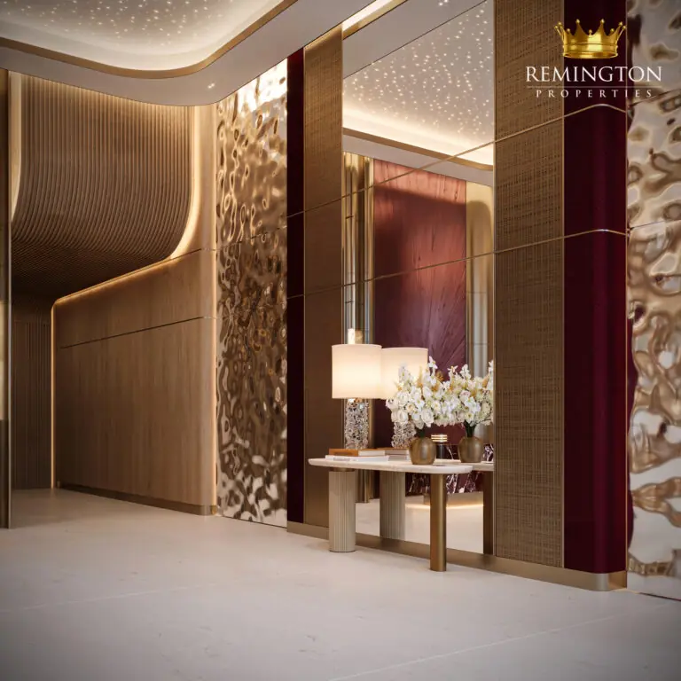 Binghatti Spectre lobby corridor