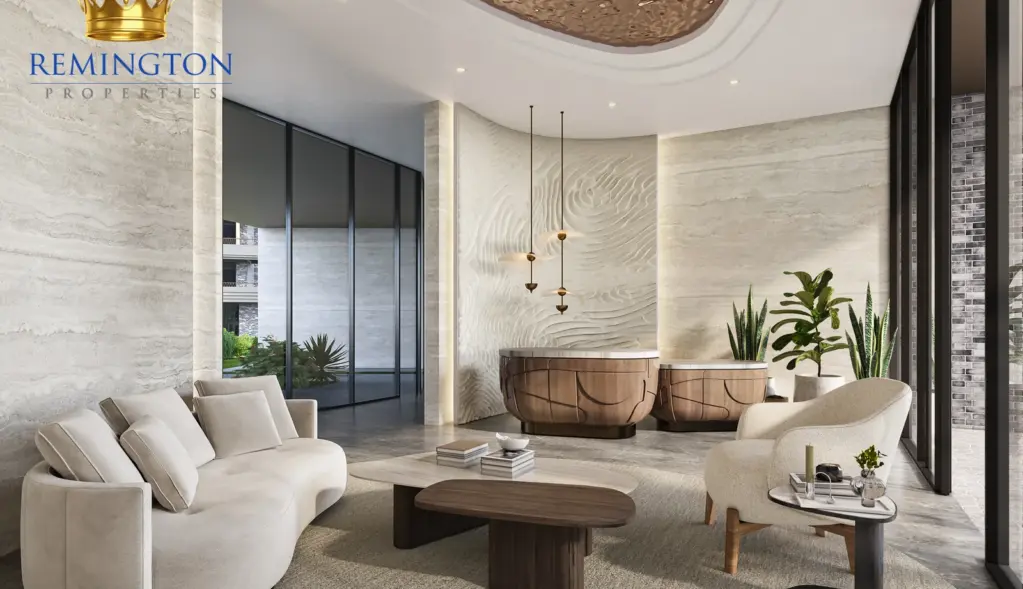 Lobby lounge at Arancia Yards 2