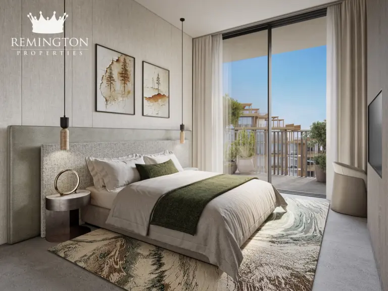 Bedroom in a three-bedroom residence at Arancia Yards 2
