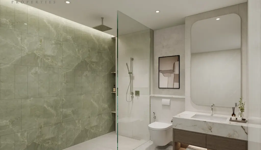 Bathroom in a two-bedroom residence at Arancia Yards 2