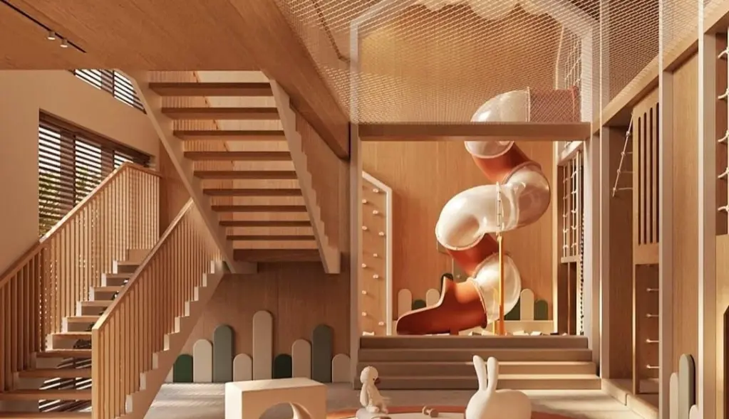 Indoor children's play area