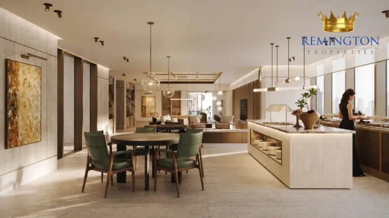 Shared multifunctional lounge and social space