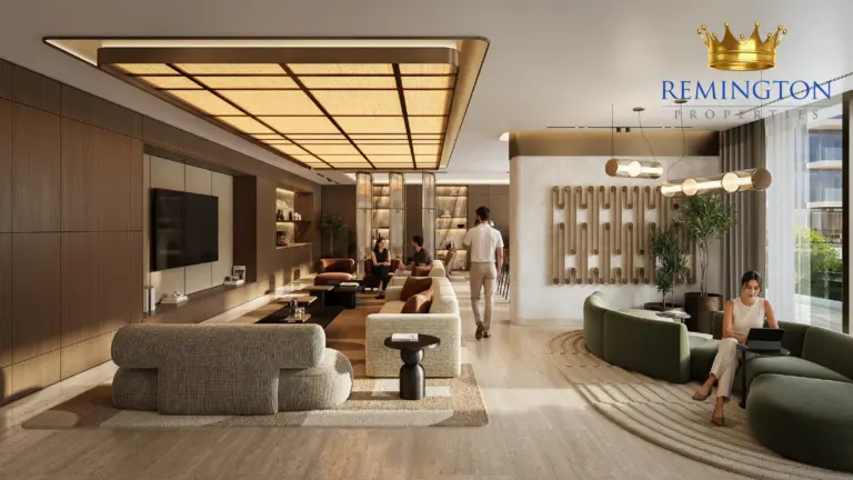 Tower B rooftop residential lounge