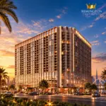 Binghatti Starfall pre-launch exterior rendering in Al Jaddaf