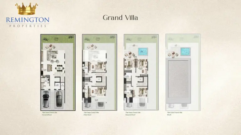 Official Tilal grand villa floor plan 1 | Remington Properties
