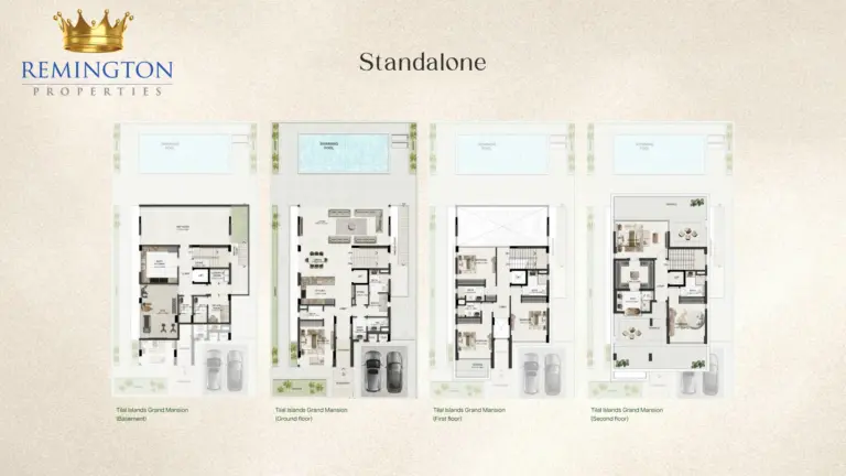 Official Tilal standalone villa floor plan 2 | Remington Properties