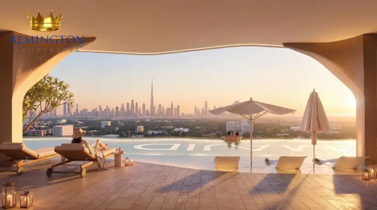 Jura Terraces rooftop sky infinity pool with city views
