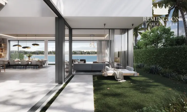 Interior rendered view at Beach Collection - Bluejay Villa R, Palm Jebel Ali Frond F