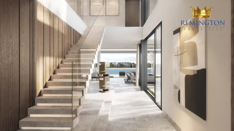 Interior rendered view at Beach Collection - Bluejay Villa R, Palm Jebel Ali Frond F
