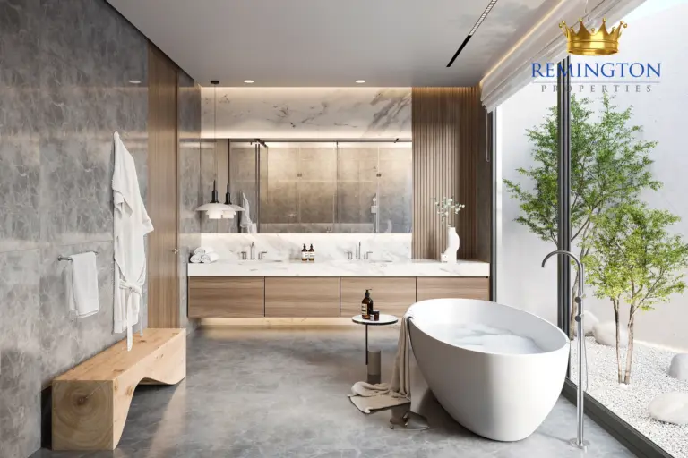 Bathroom interior at Coral Collection - Coral Dune Villa I, Palm Jebel Ali Frond F