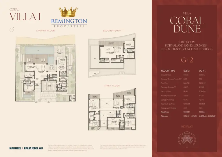 Coral Collection Coral Dune Villa I floor plan
