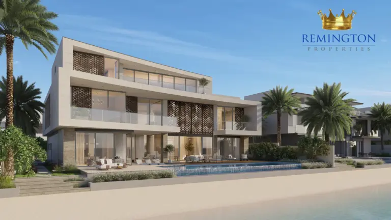 Sea view exterior at Coral Collection - Coral Dune Villa I, Palm Jebel Ali Frond F