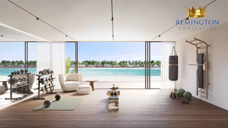 Interior rendered view at Coral Collection - Porcelain Roses Villa D, Palm Jebel Ali Frond F