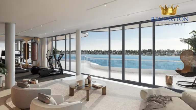 Interior rendered view at Coral Collection - Red Aurora Villa C, Palm Jebel Ali Frond F