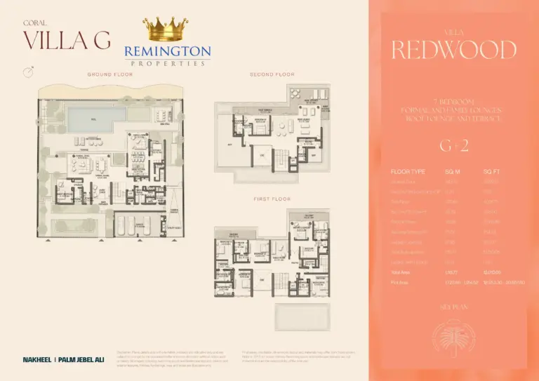 Coral Collection Redwood Villa G floor plan