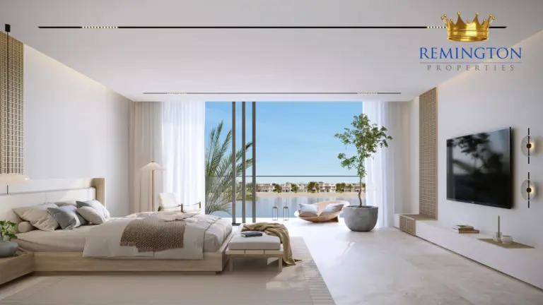 Bedroom interior at Coral Collection - Sunset Mirage Villa M, Palm Jebel Ali Frond F