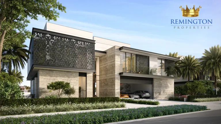 Street view exterior at Coral Collection - Sunset Mirage Villa M, Palm Jebel Ali Frond F