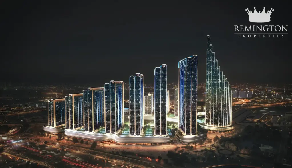 Binghatti City skyline concept in Meydan