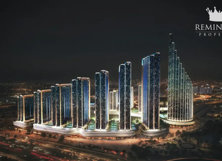 Binghatti City skyline concept in Meydan