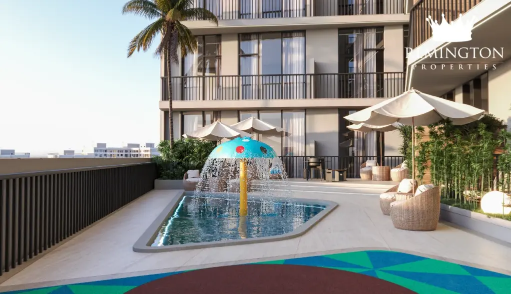 Children’s splash pool at SAMANA Greenfield 2