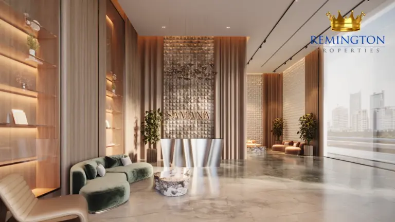 Arrival lobby at SAMANA Greenfield 2