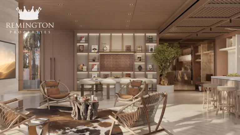 Clubhouse dining and gathering space