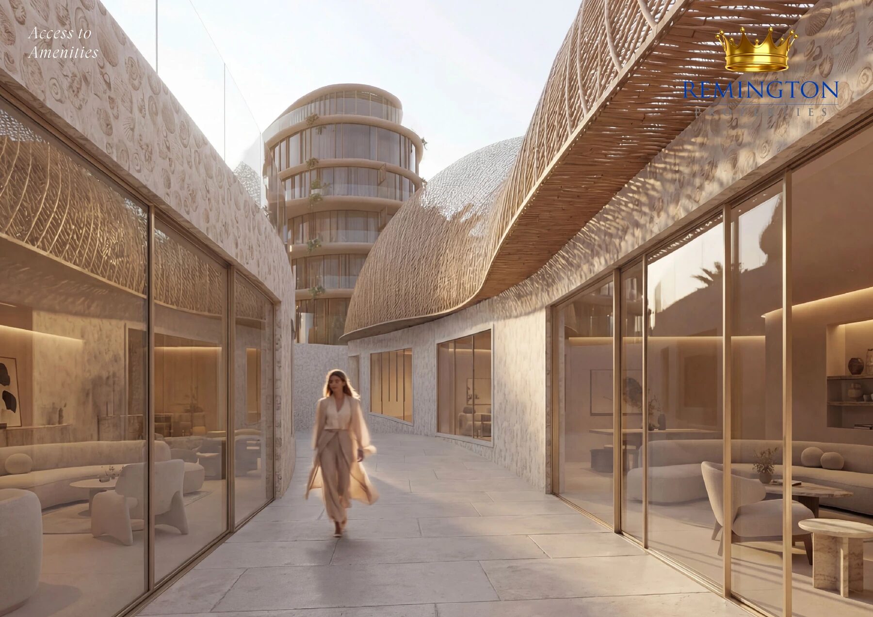 حیاط دسترسی به امکانات در سامانا کالکتا