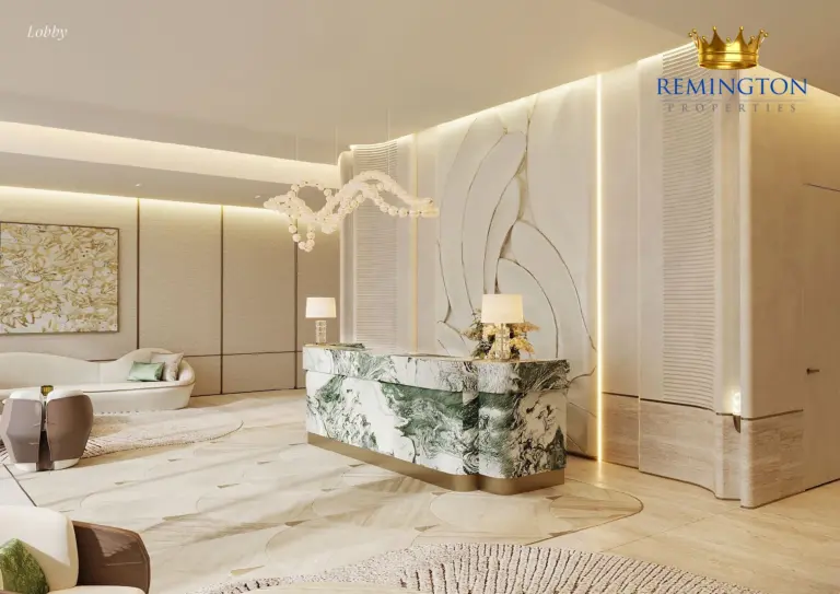 Residential lobby at Samana Collecta