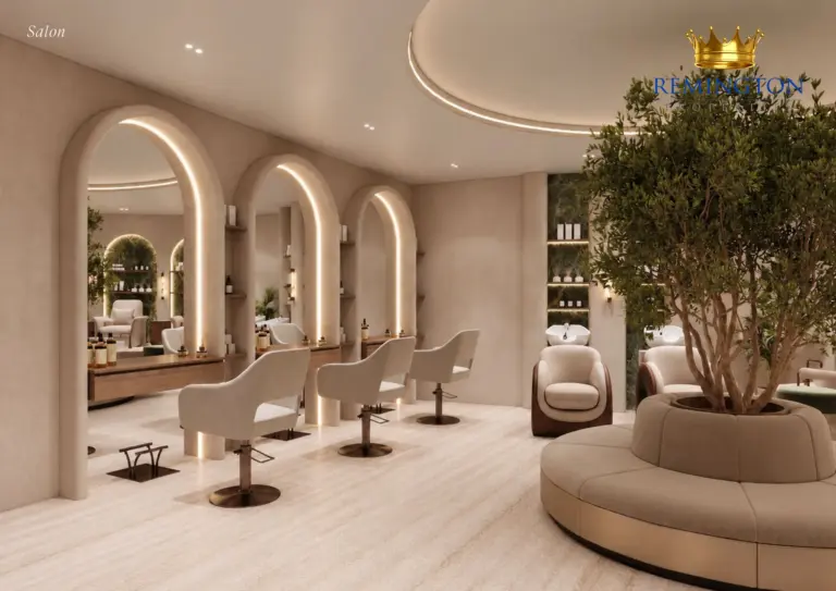 Salon interior at Samana Collecta