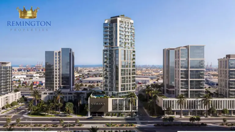 Daytime exterior rendering of the SAMANA Downtown One tower.
